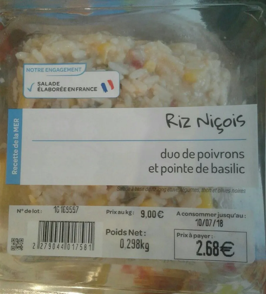 Riz nicois