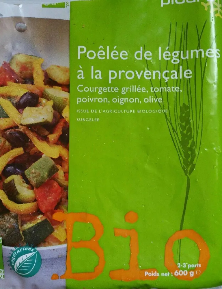 Poêlée de légumes provençale