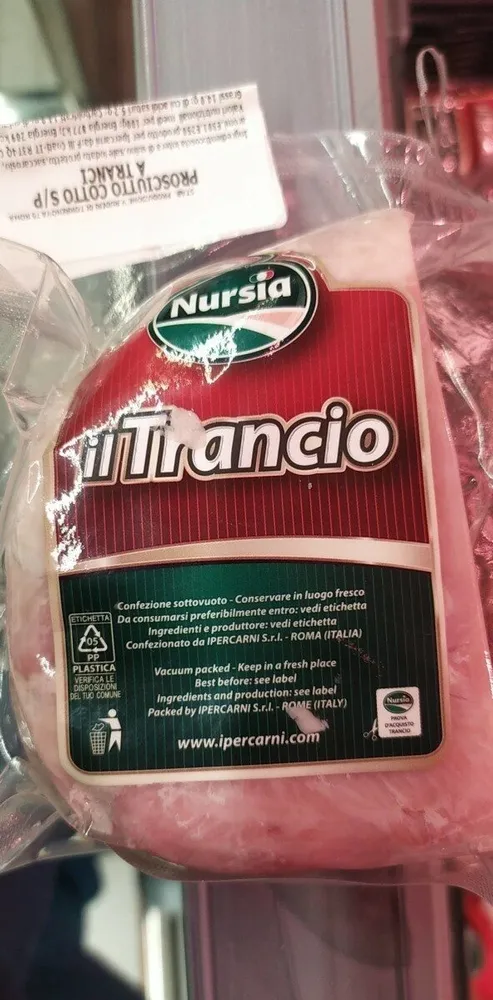 Trancio di prosciutto cotto