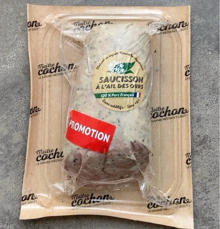 Saucisson a l’ail des ours
