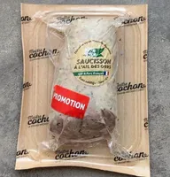 Saucisson a l’ail des ours