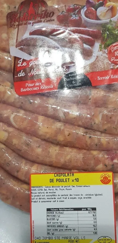 Chipolata de poulet