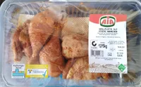 Grillplatte 3x3 Stücke Hähnchen