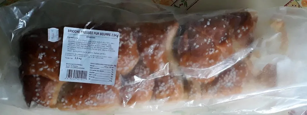 Brioche tressée pur beurre