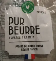 Brioche tressée pur beurre
