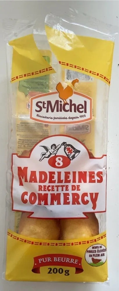 Madeleines; Recette de Commercy