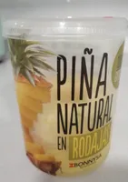 PIÑA NATURAL EN RODAJAS