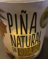Piña Natural en rodajas
