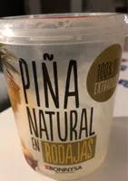 Piña natural en rodajas bonnysa