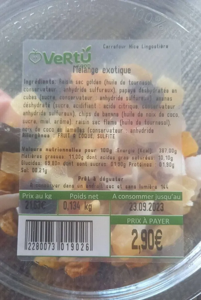 Melange exotique