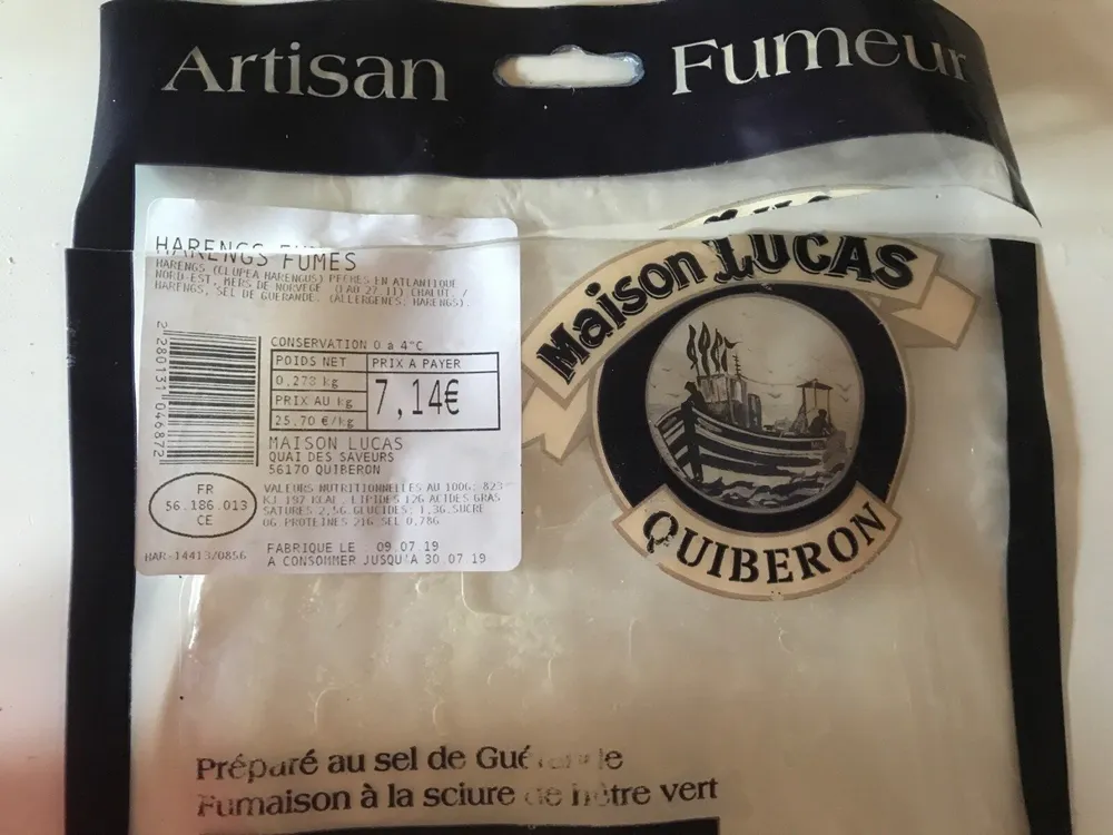 Harengs fumés