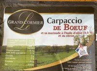 Carpaccio de boeuf