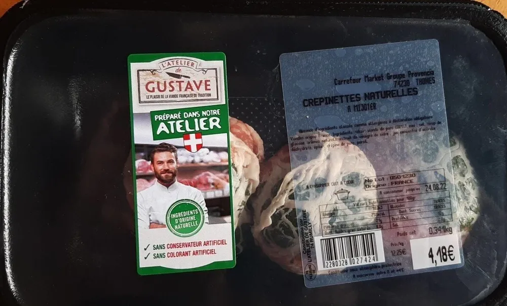 Crepinettes Naturelles