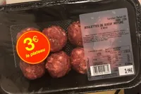 Boulettes boeuf nature
