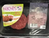 Haches finement au sel de guerande