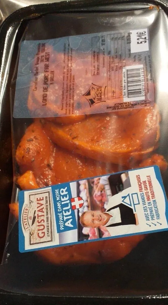 Lomo de porc a griller