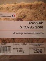 Taboulé à l'Orientale