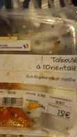 Taboulé à l orientale  duo de poivrons et menthe