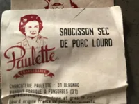 Saucisson sec de porc lourd