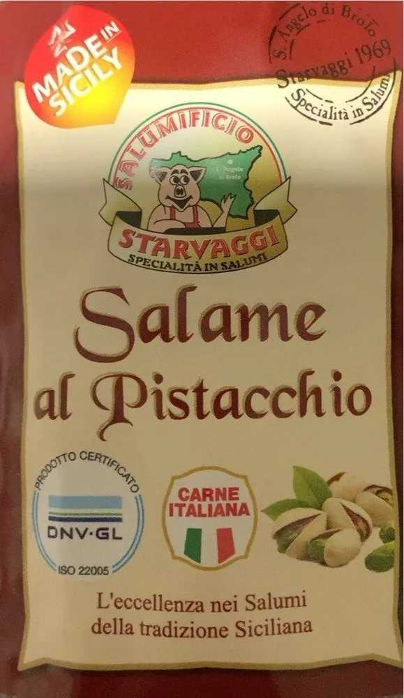 Salame al pistacchio