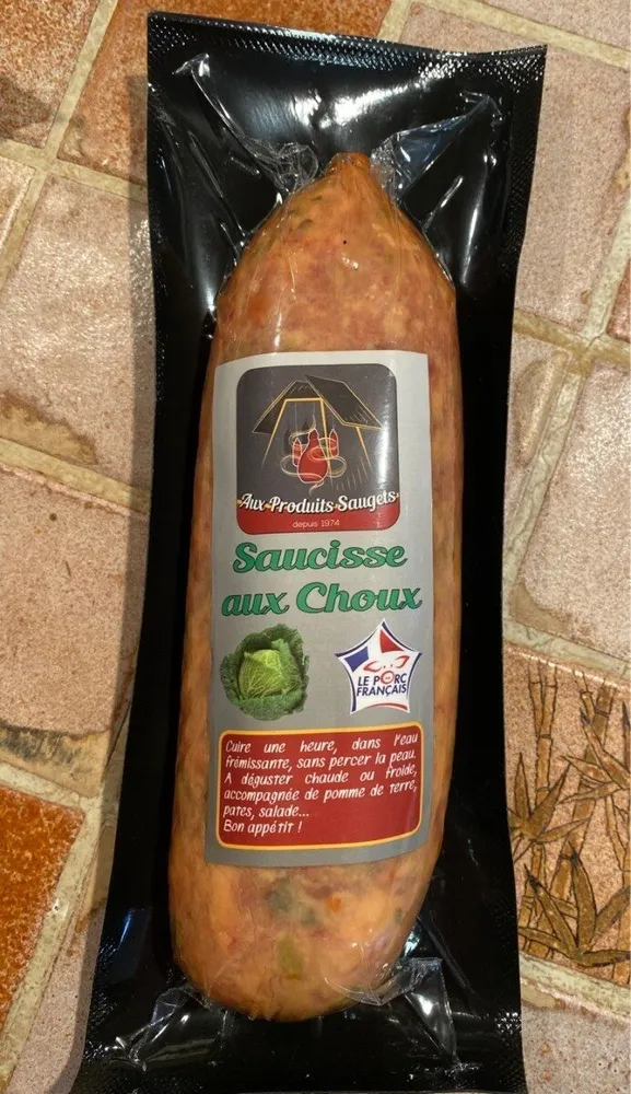 Saucisse aux choux