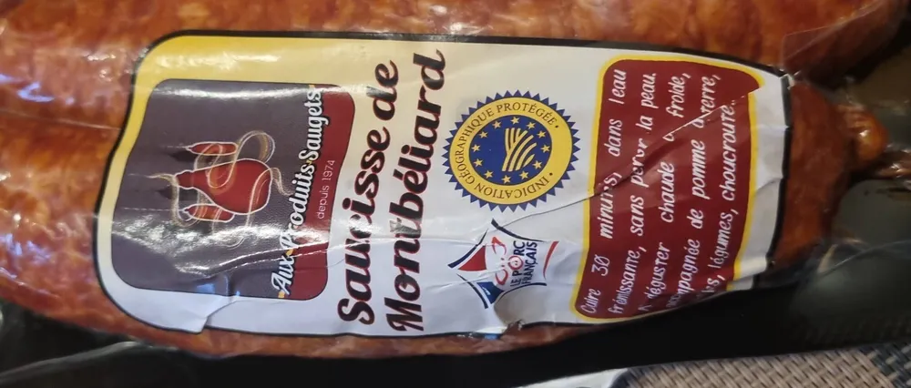 Saucisse de Montbéliard