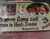 Jambon fumé cuit dans le Haut-Doubs