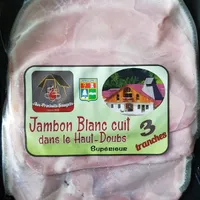 Jambon blanc cuit dans le haut doubs