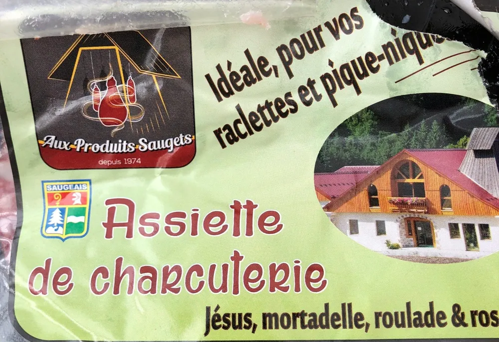 Assiette de charcuterie