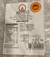 Formaggio Asiago