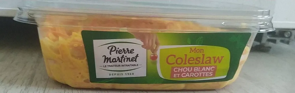 Mon coleslaw chou blanc et carottes