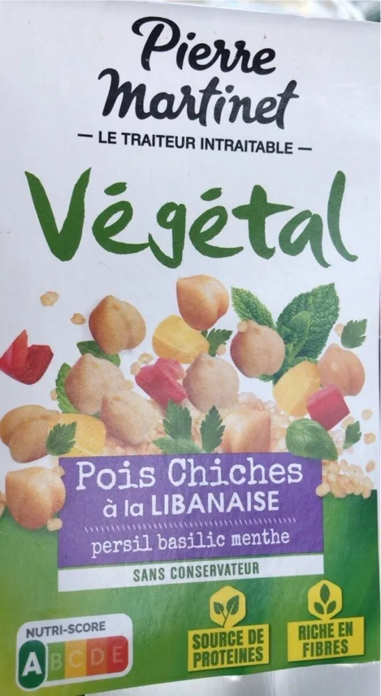 Pois chiches à la libanaise