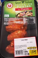 Ailes de poulet au paprika
