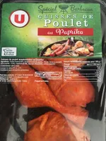 Cuisse de poulet au paprika