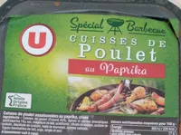 Cuisse de poulet au paprika spécial barbecue