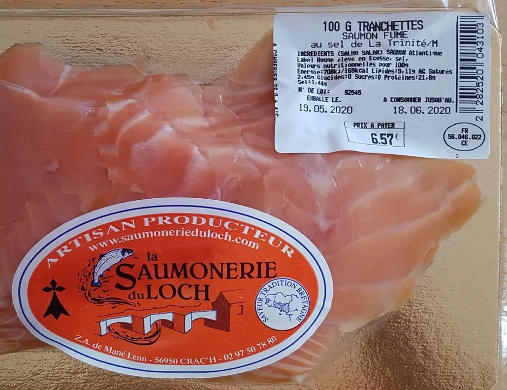 La Saumonerie du Loch Z.A de Mané Lenn 56950 Crac'h