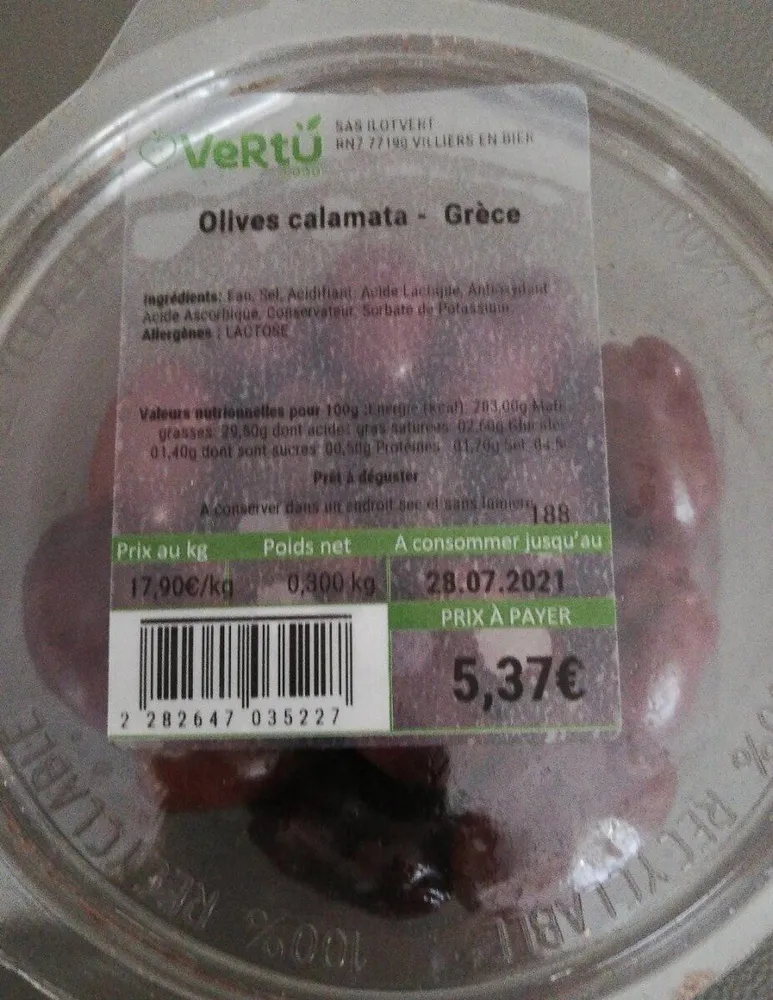 Olives de Calamata