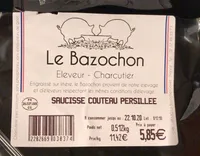 Saucisse coteau persillée