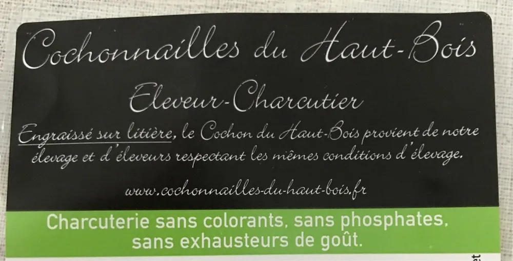 Saucisse couteau persillée