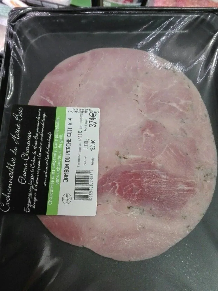 Jambon du perche cuit