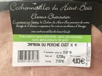 Jambon du perche cuit