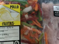 Fajitas de pollo