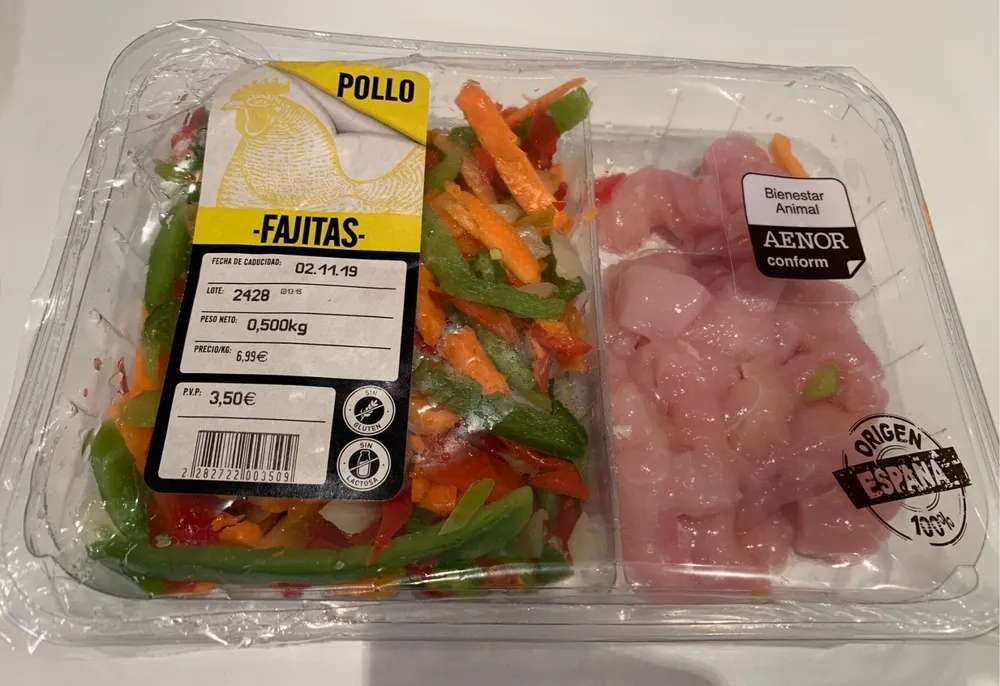 Pollo fajitas