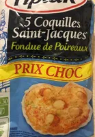 Coquilles saint jacques Fondue de poireaux
