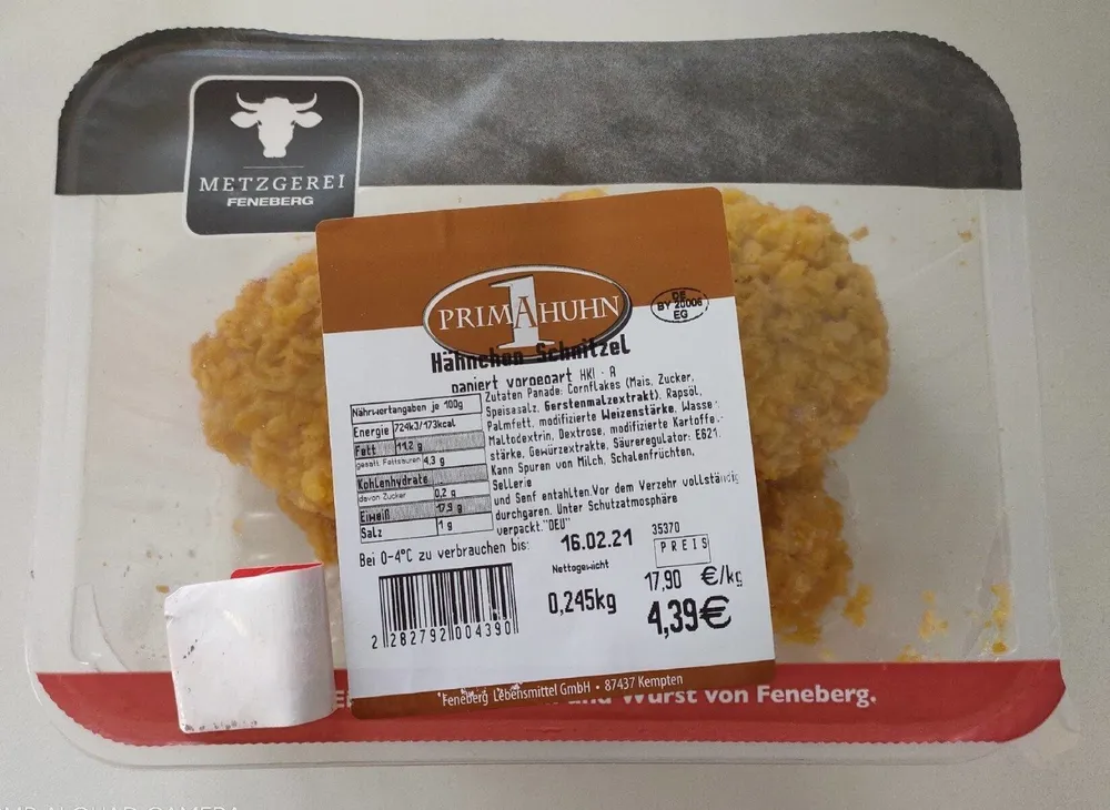 Hähnchen Schnitzel