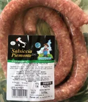La salsiccia dal Piemonte