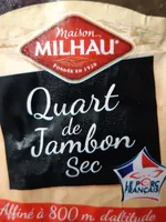1/4 jambon sec entier