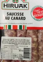 saucisses canard