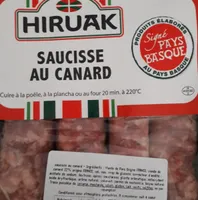 Saucisse au canard