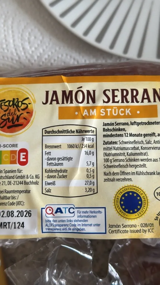 Jamón Serrano